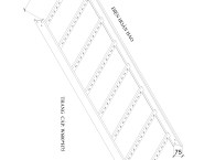 Thang cáp W600 H75